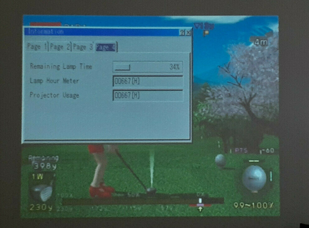 NEC LT150Z Projector w/ Remote & Carrying Case *Tested / Working*