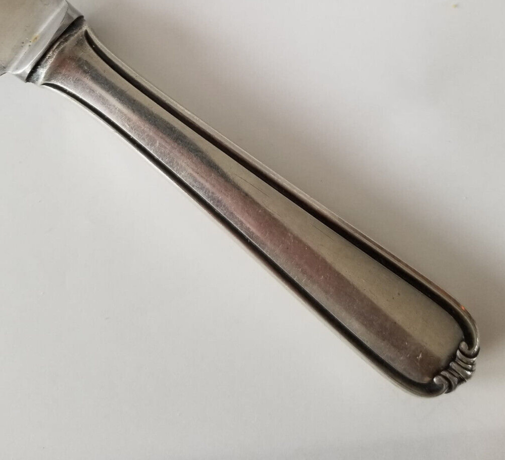 800 Silver Knife German Bremer Silberwarenfabrik flatware ~ 10"