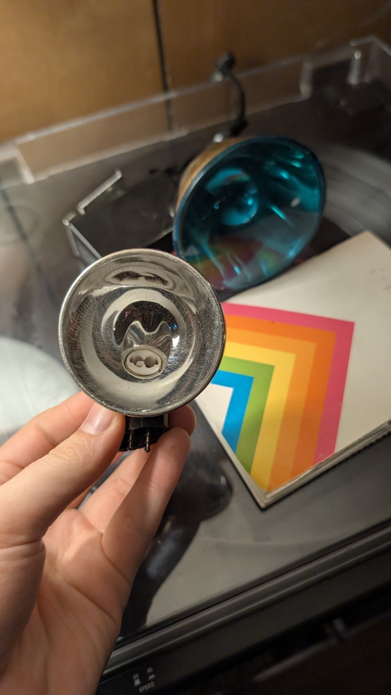 Polaroid Wink Light Flasher 236 Instant Camera Accessory Silver Black