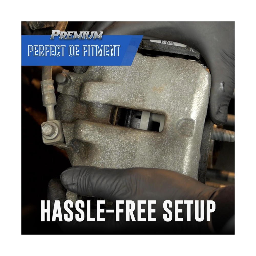 Bendix Premium SBC1363 Ceramic Front Brake Pads for select Cadillac Escalade,...