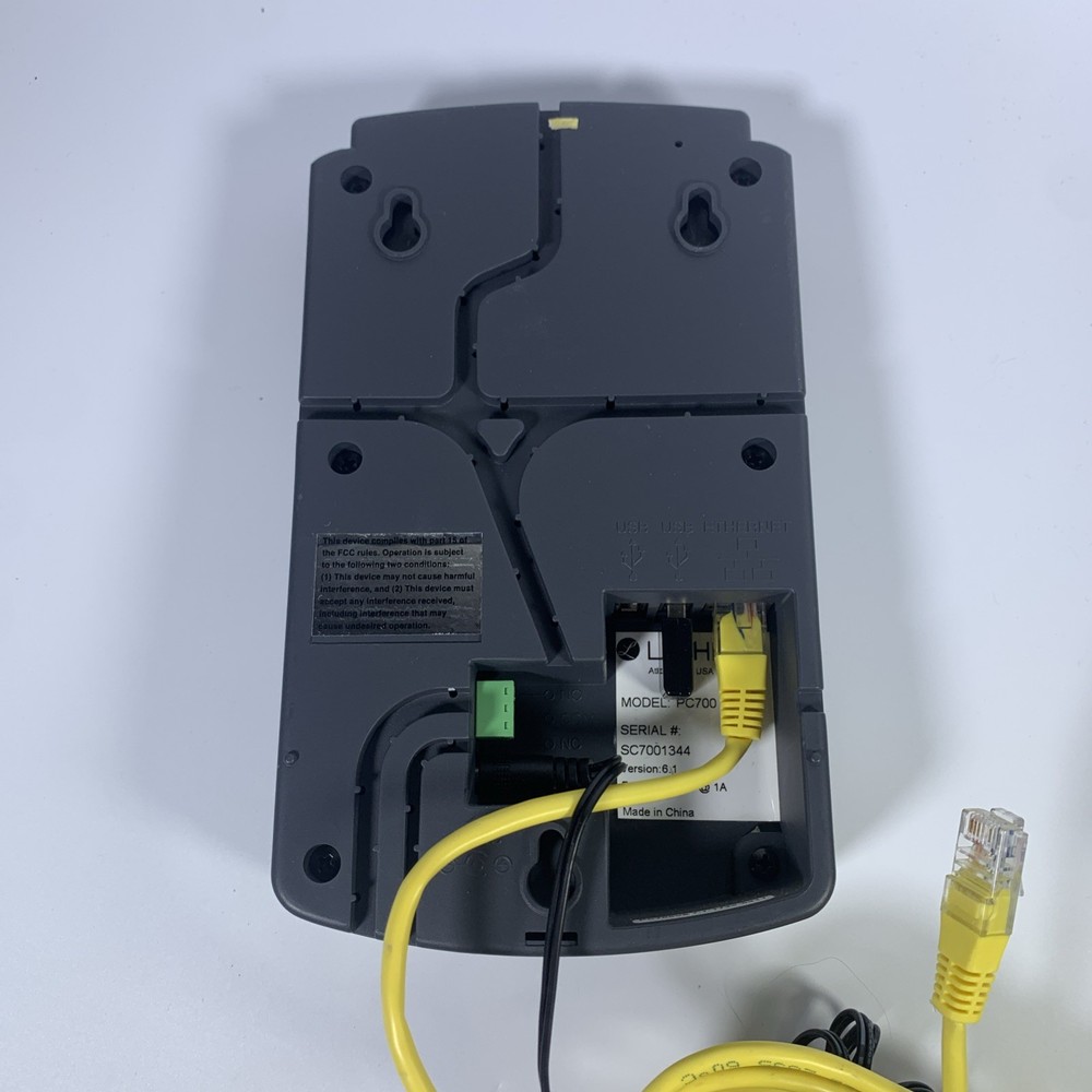 Lathem PC700-WEB Employee Network Time Clock with Power Supply USED