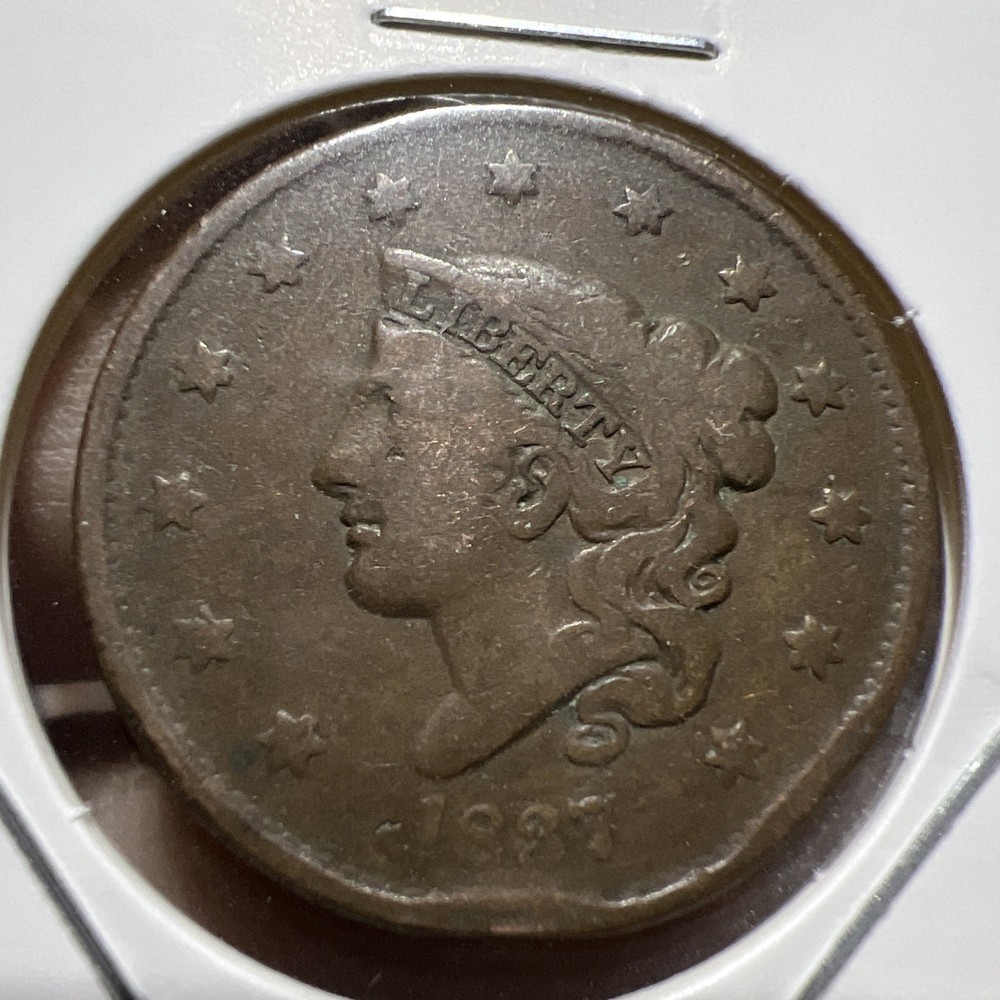 1837 Coronet Head Large Cent