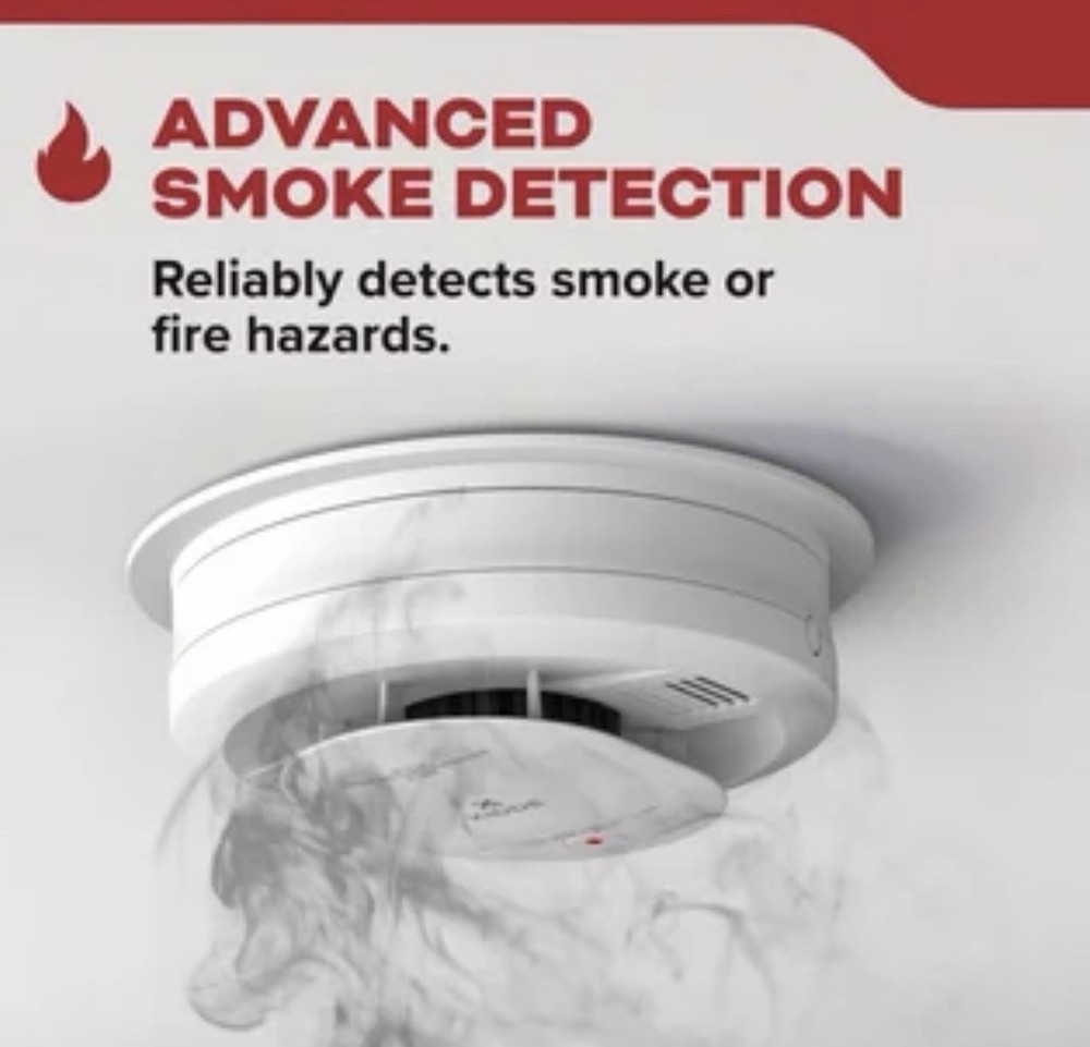 6 Kidde Hardwired Smoke Detector Interconnected LED Alarm