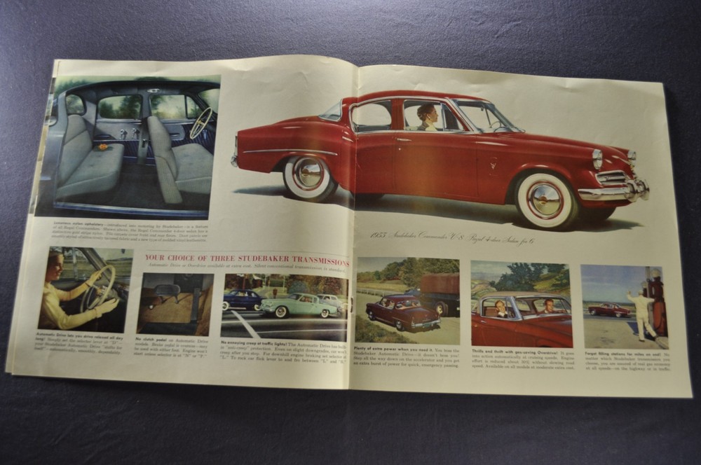 1953 Studebaker Brochure Commander Starliner Champion Starlight Coupe Original