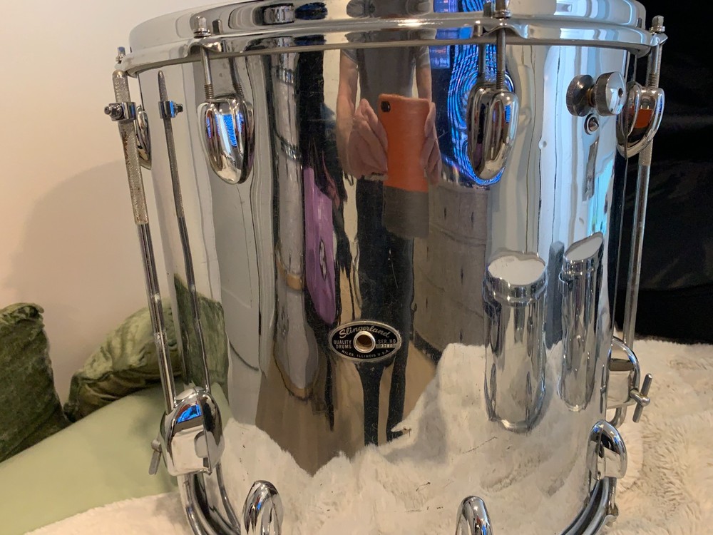 Slingerland Mirror (Chrome) 4-piece drum set