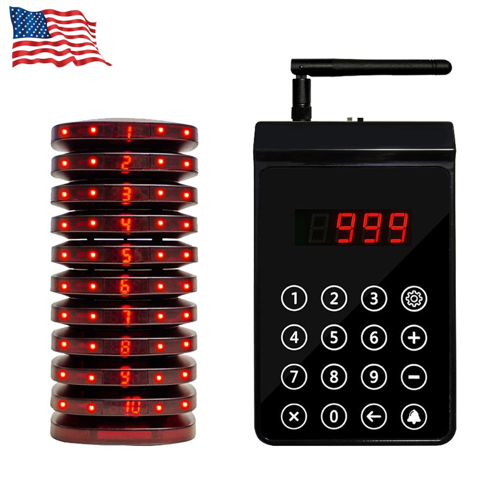 CATEL CTP205 Wireless Restaustant Calling System Restaurants