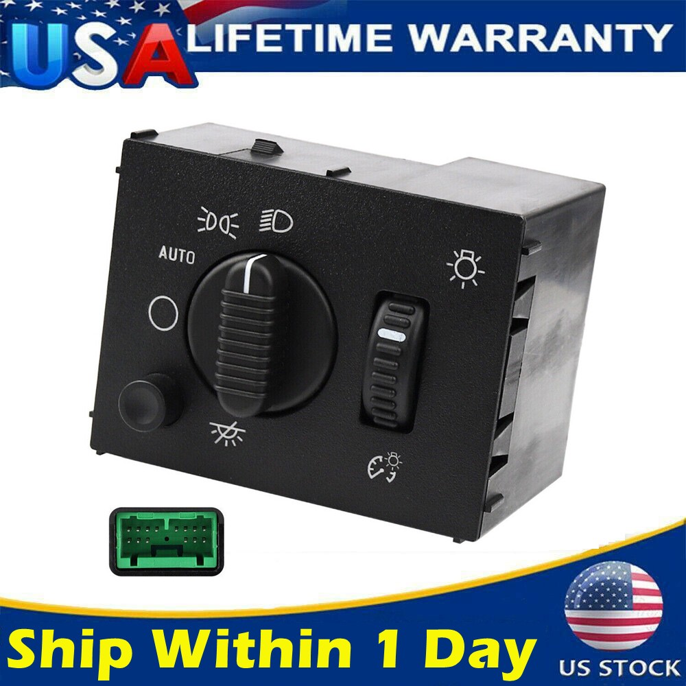 Replacement for Chevy GMC Cadillac Hummer Headlight & Dome Light Dimmer Switch