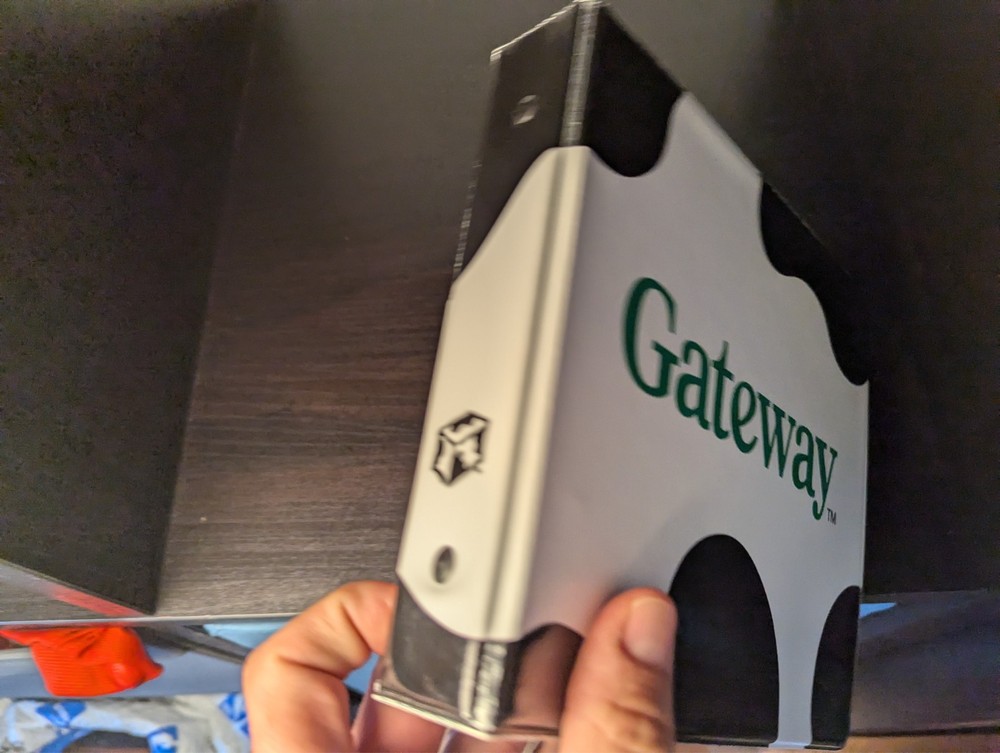 Vintage 1998 ~ Gateway CD STORAGE BINDER