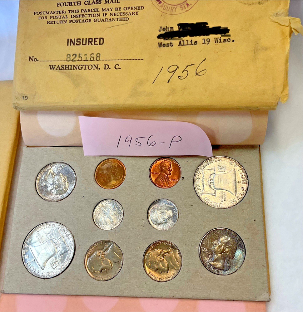1956 P&D ORIGINAL 18 COIN US MINT SET