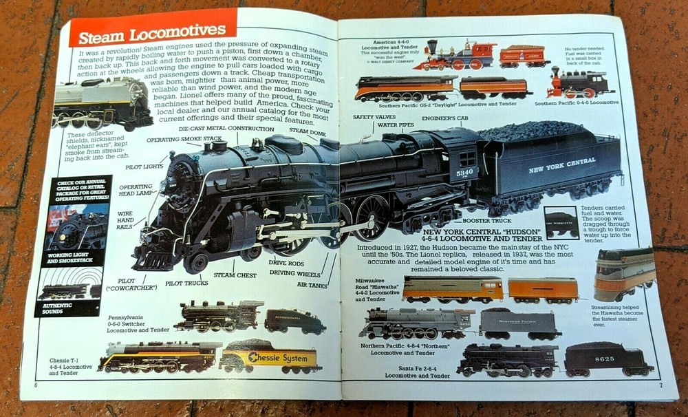 1993 LIONEL TRAIN CATALOG