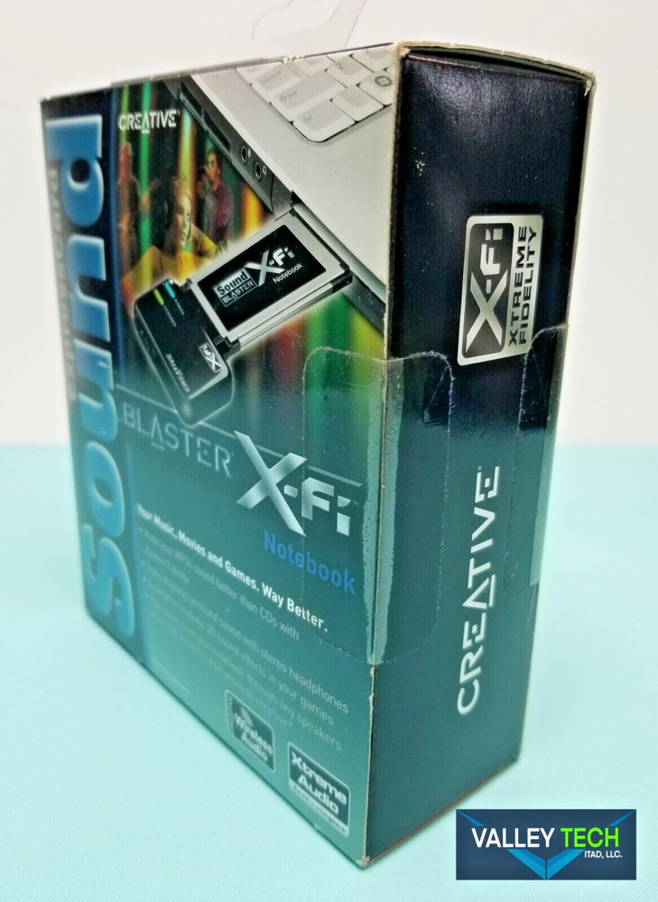 Creative Express Card Sound Blaster X-Fi Notebook