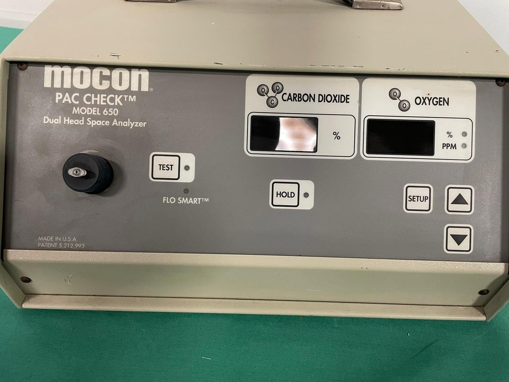 Mocon Dual Head Space Analyzer Pac Check Model 650