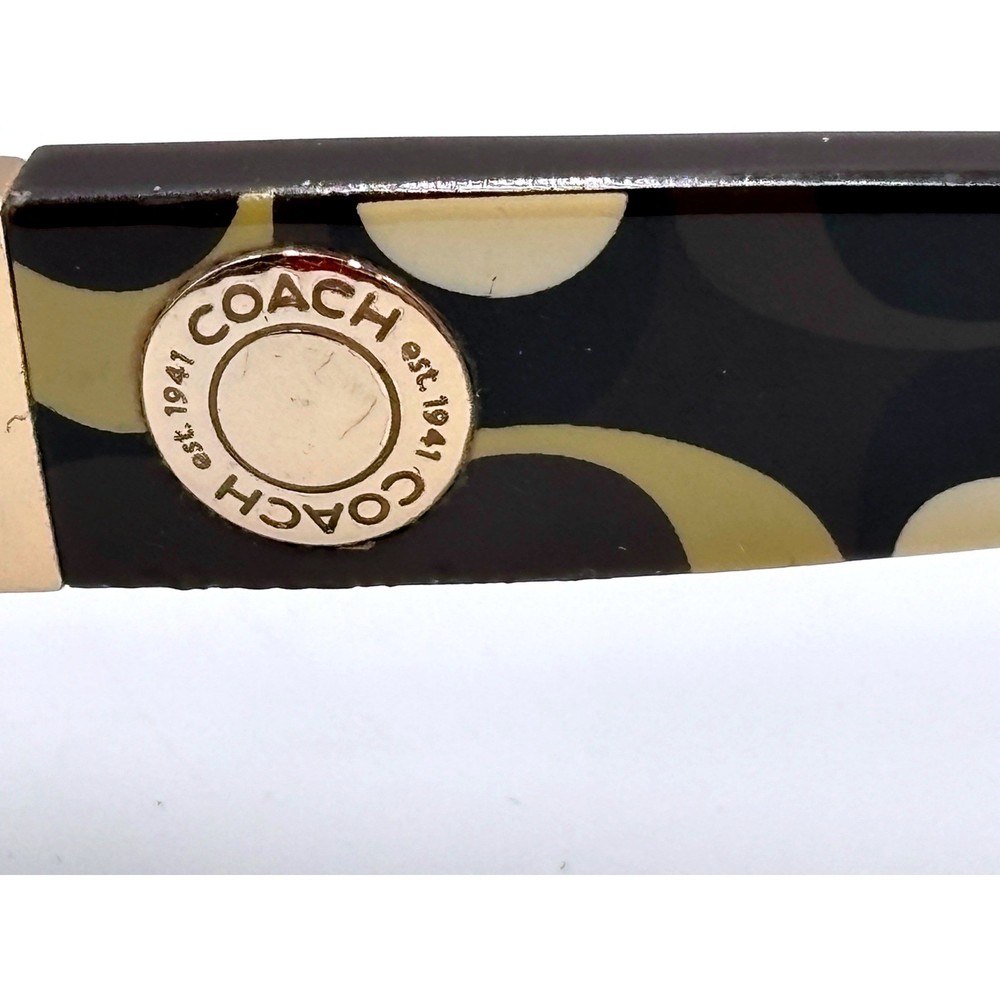 Coach Brown Signature Pattern Eyeglasses Frames – Designer Readers Glasses