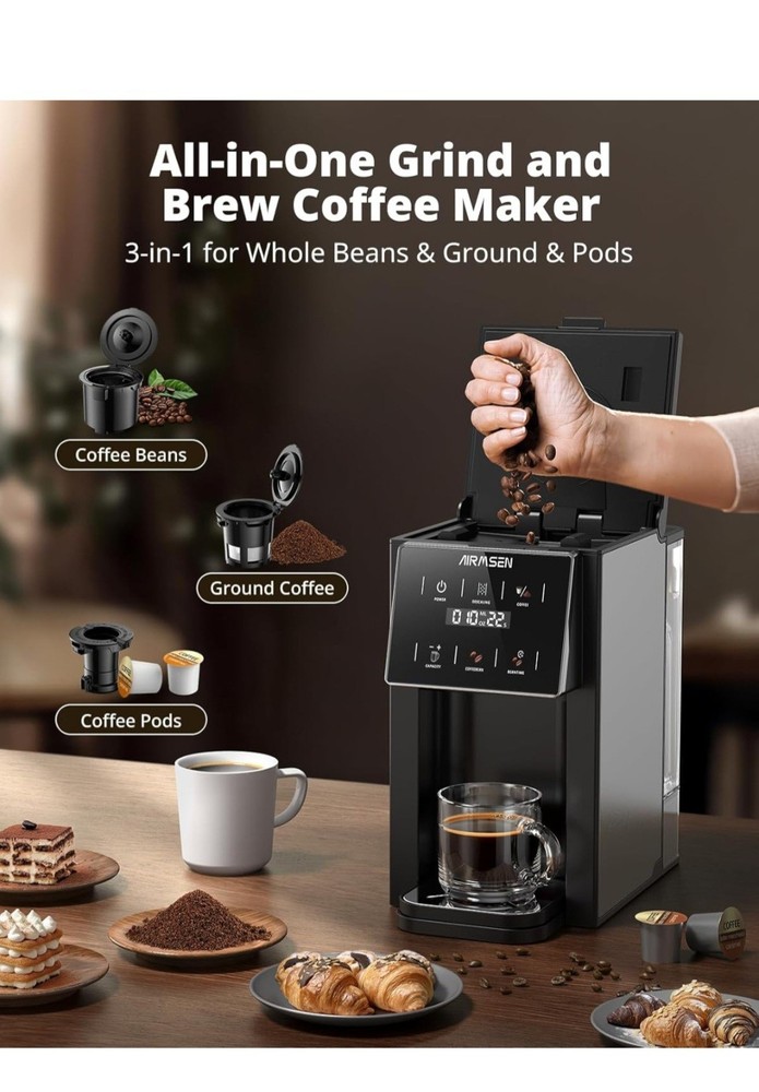 AIRMSEN 3-1 Coffee Maker