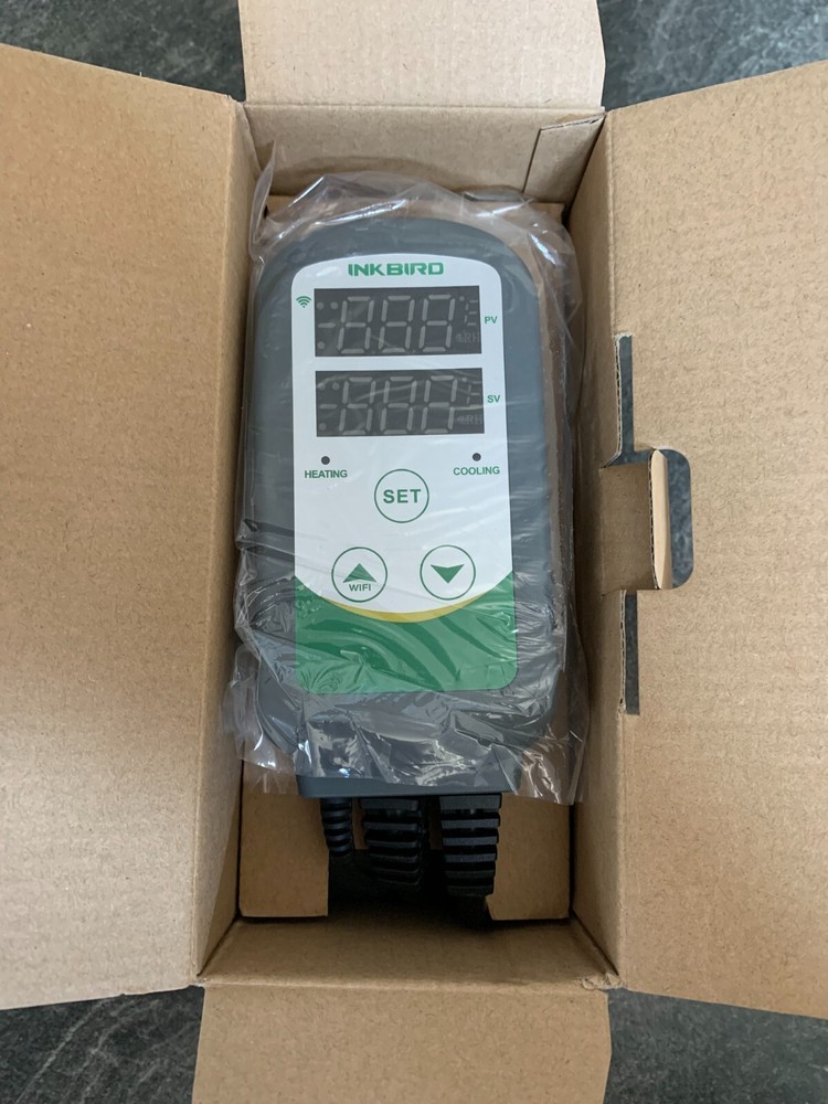 WiFi Thermostat Heating Cooling Temperature Controller Seeded Started Greenhouse