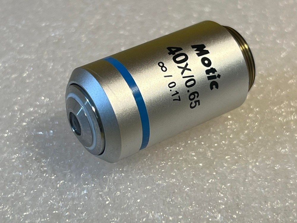 Motic Plan UC 40X Microscope Objective 40X / 0.65 0.17 for Motic Panthera