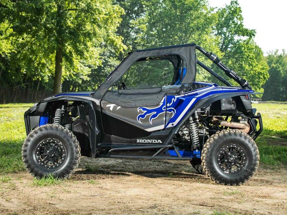 SuperATV Primal Soft Cab Enclosure Upper Doors Honda Talon/Standard/ Windshield