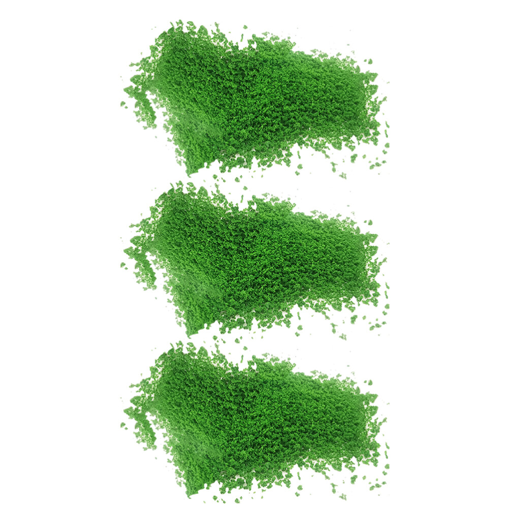 3 Pack Sponge Moss Powder for Miniature Landscape and Model Making