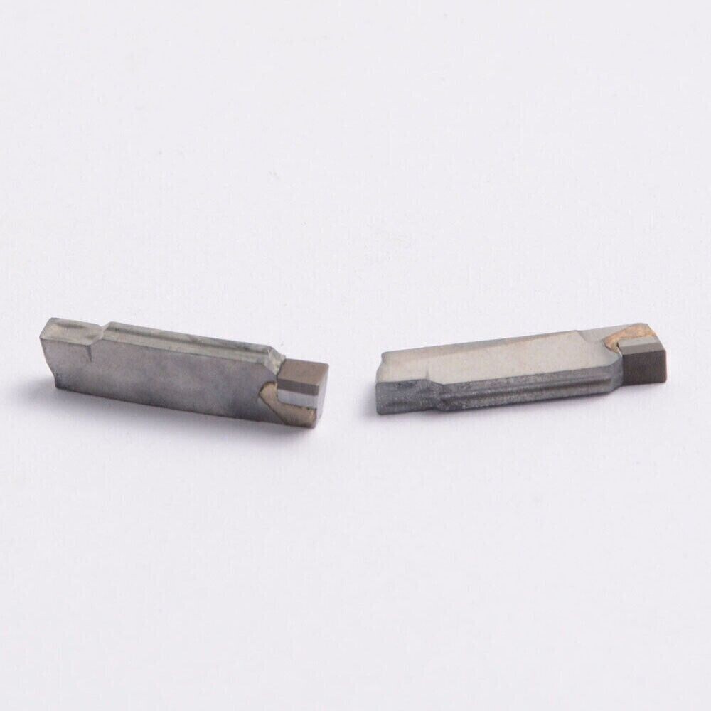 2pcs MGMN200 PCD polycrystalline diamond PCD Grooving inserts 2mm For MGEHR/L