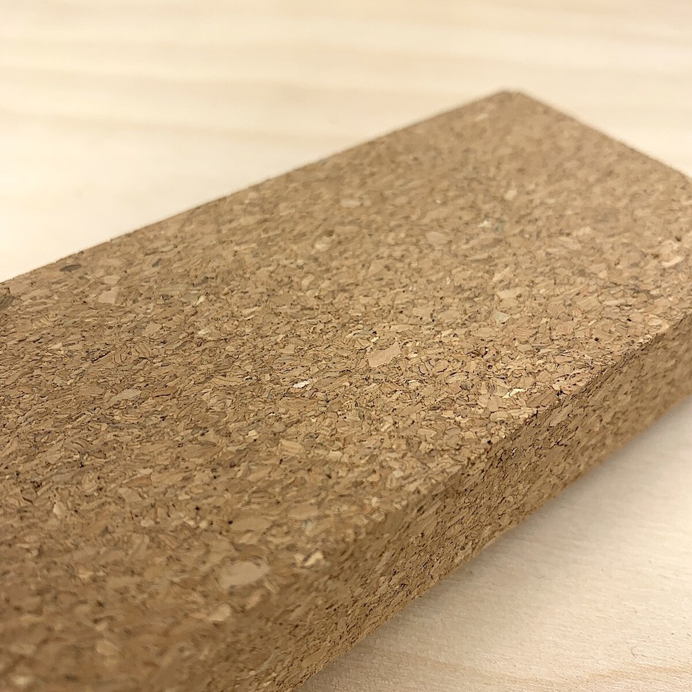 Guitar Tools International Flat Beveled Cork Sanding Block - 6 pcs - LCBS2 -