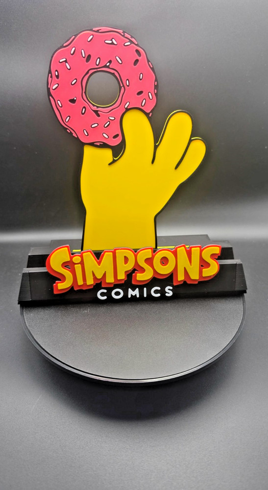 The Simpsons - Comic Book Display Stand for Graded CGC, CBCS, Non-Graded Comics