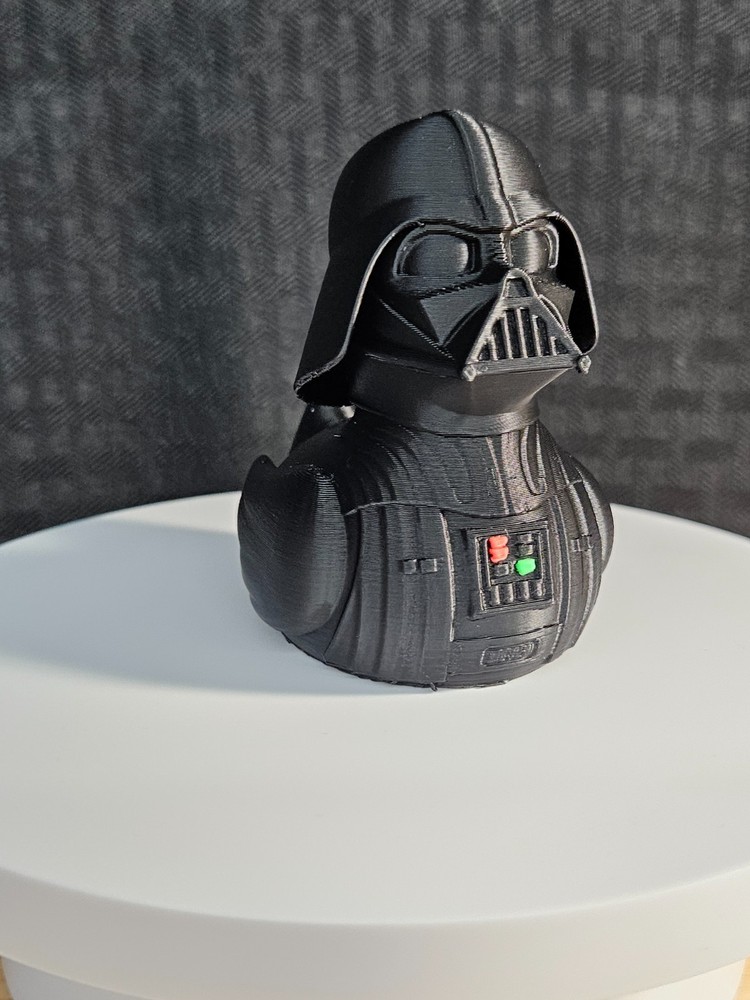Darth Vader Duck, Star Wars, 3D Printed, Ducks, Ducking, DuckDuckJeep