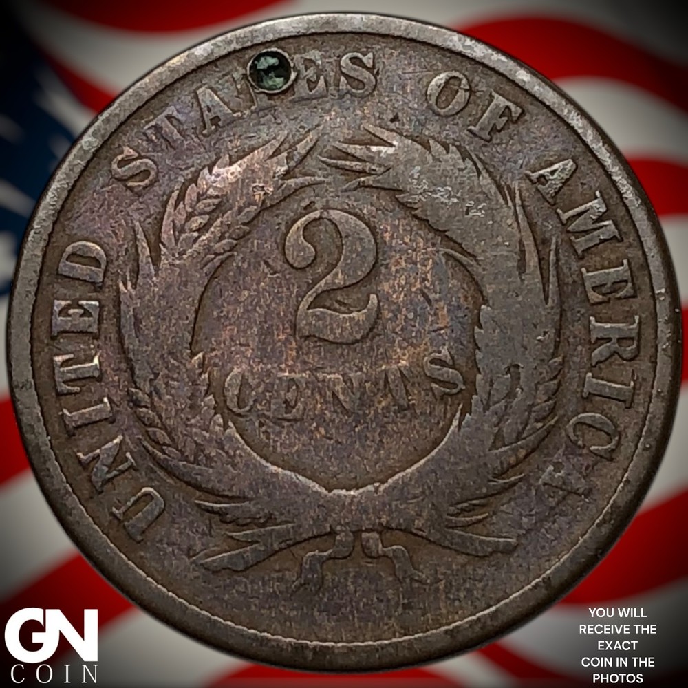 1871 2 Cent Piece Z5557