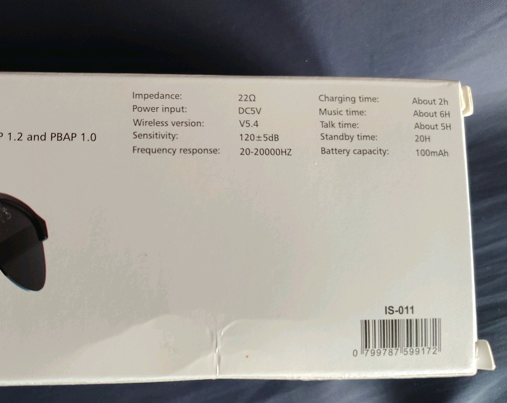 G58 Smart Audio Sunglasses