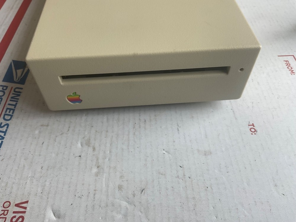 Apple Disk Drive, Mac, Macintosh, 800K, External Disk Drive, M0131, Untested