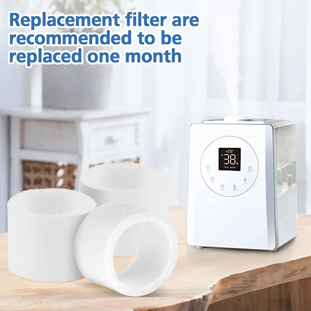 30 Pack Humidifier Replacement Filter Compatible with LEVOIT Dual150, Dual200