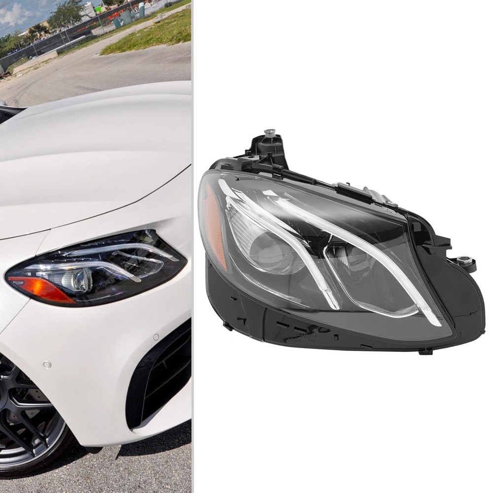 For 2017-2020 Mercedes-Benz E-Class E300 W213 LED Headlight Right Passenger Side