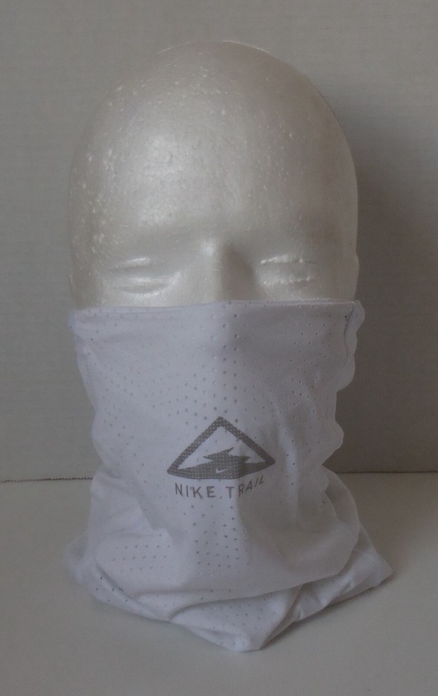 Nike Dri-Fit Trail Wrap Neck Face White/Silver