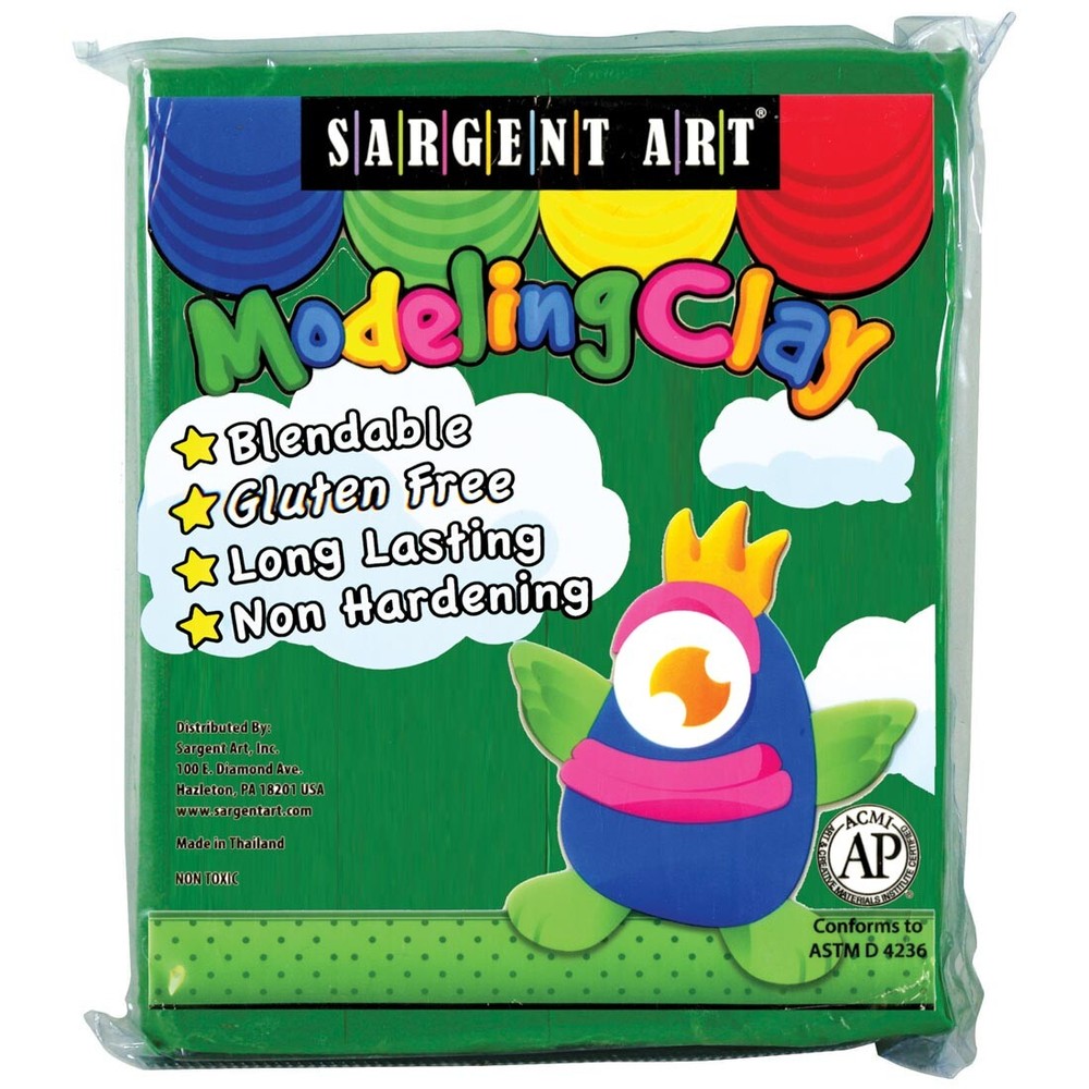 Sargent Art Modeling Clay Green