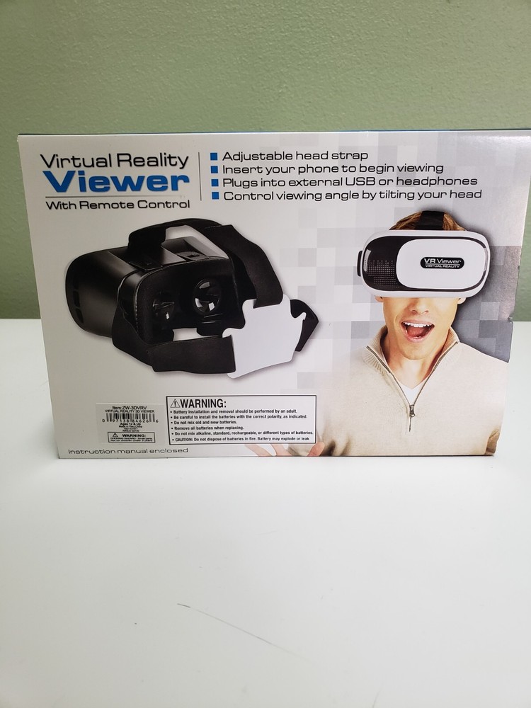 VR Viewer for Mobile Phone Virtual Reality with Remote Control