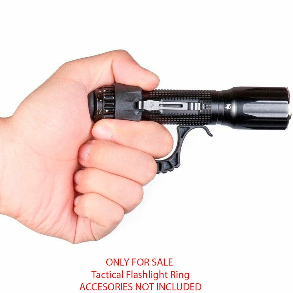 NexTorch Tactical Flashlight Ring Specially Designed For TA30/TA01/E6 Polymer