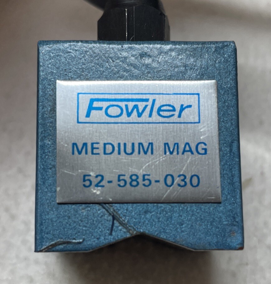 Fowler Medium-Mag 52-585-030: Indicator Holder & Positioner Fine Adjustment Base