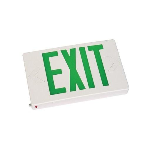 LED EXIT SIGN WITH BATTERY BACKUP 6 PACK