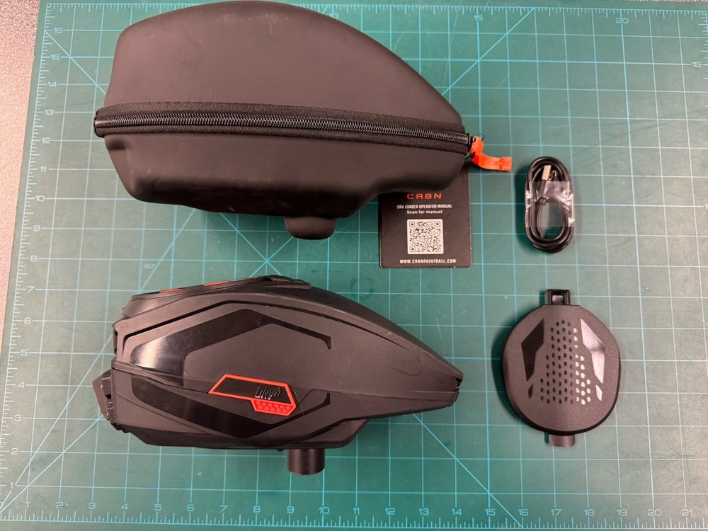 CRBN DRV 200 force feed loader. 100% complete. Updated! Rare TEAM edition.