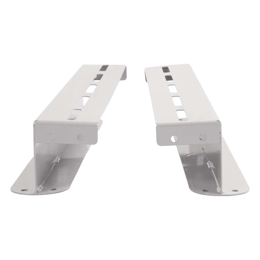 8PC(6 Bins) Overhead Ceiling Storage Bin Rack for Garage Organization - Gray