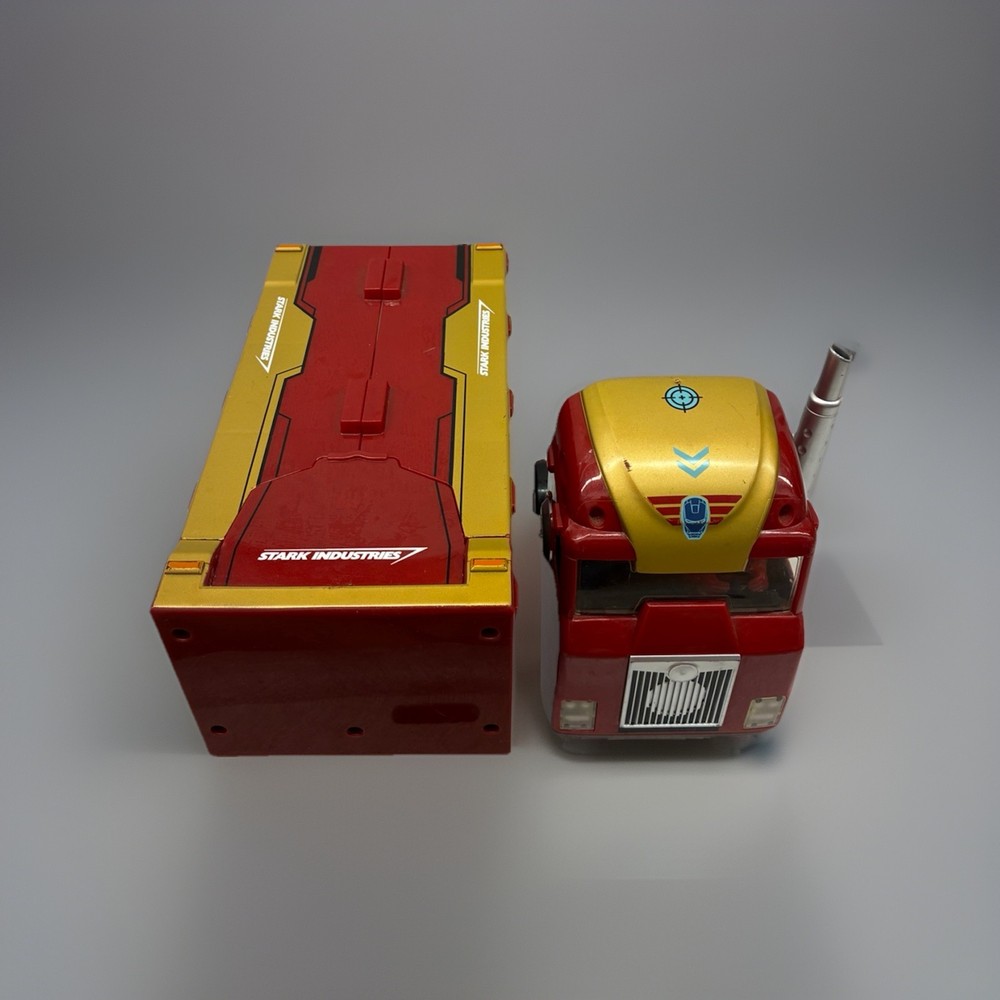 Marvel Comic Iron Man 2 Touch Tech 12” Stark Industries Mobile Headquarters