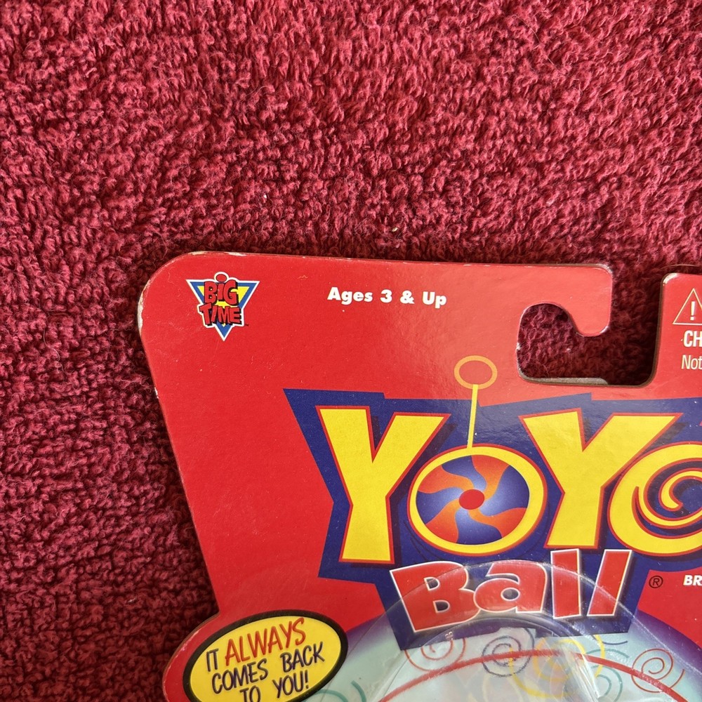 Original Yoyo Ball Atomic Automatic Return Yoyo Never Needs Rewinding NOS Retro