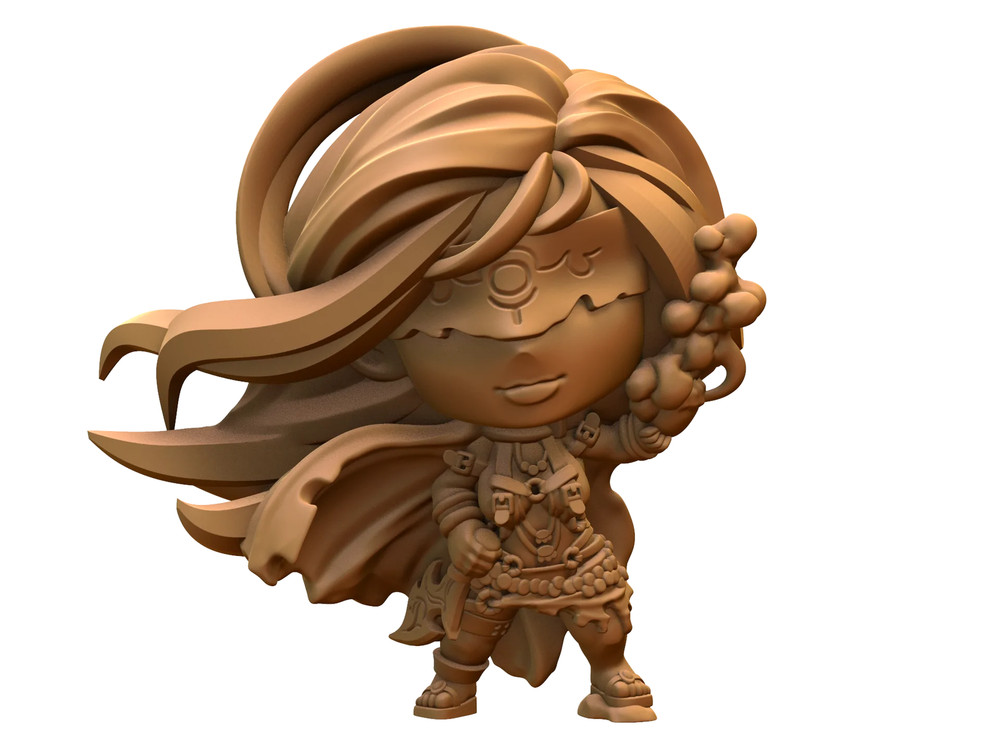 Capsule Chibi - White Speaker