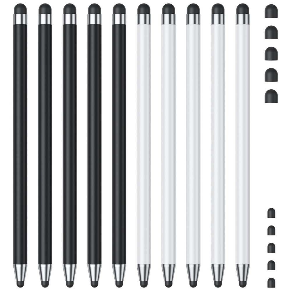 10 Pack Stylus Pen for All Touchscreen Devices iPad iPhone Android Tablets
