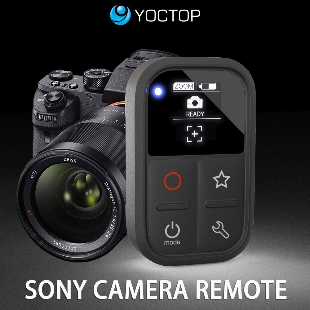 W/ OLED Screen Wireless Remote Control Shutter Commander With For Sony  Camera