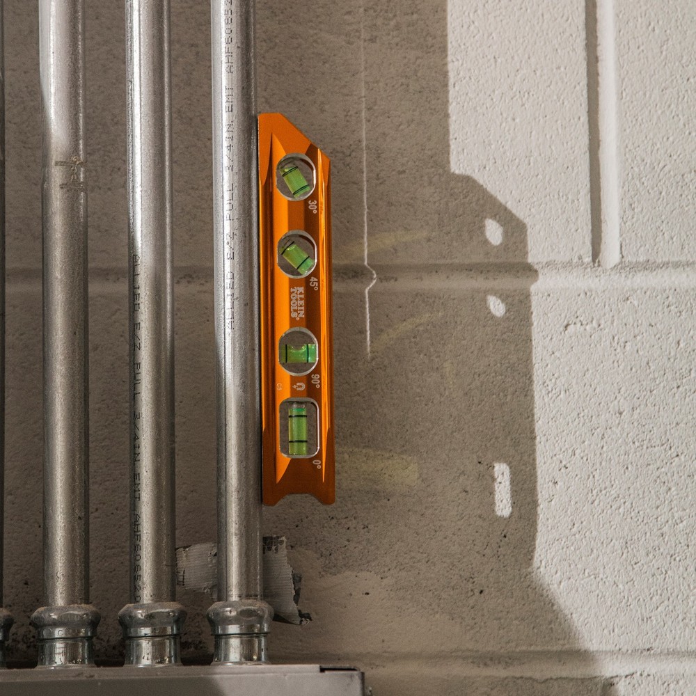 Klein Tools 935RB Torpedo Billet Level, Rare Earth Magnet
