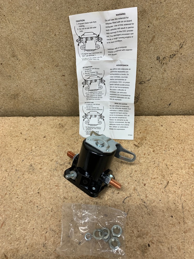 Relay electromagnet 12VDC/80A 5945-00-958-5071