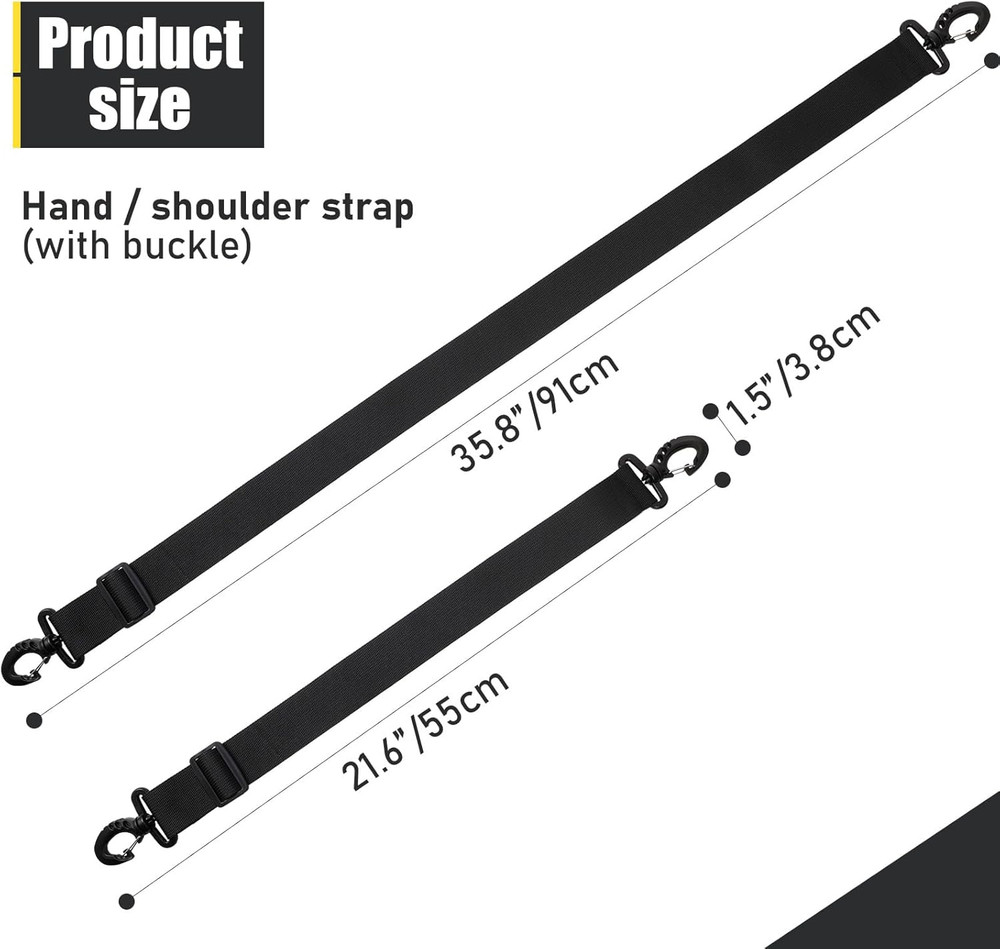 4 Pieces Ski Boot Carrier Straps Adjustable Snowboard Strap Shoulder Sling Leash