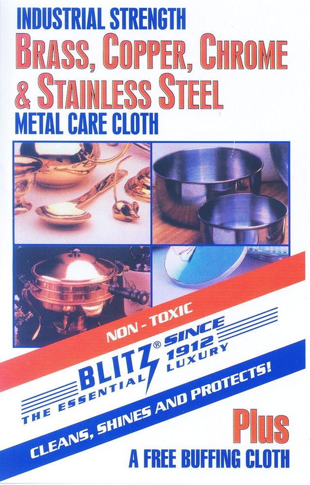 Metal Care Original Cloth”, 2 Pack, Small