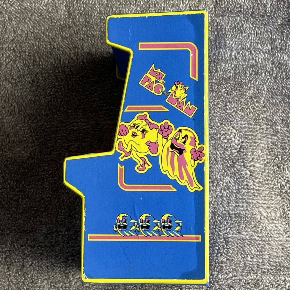 Ms. Pac-Man Arcade Mini Handheld Tabletop Game #09615 2018 Electronic -TESTED