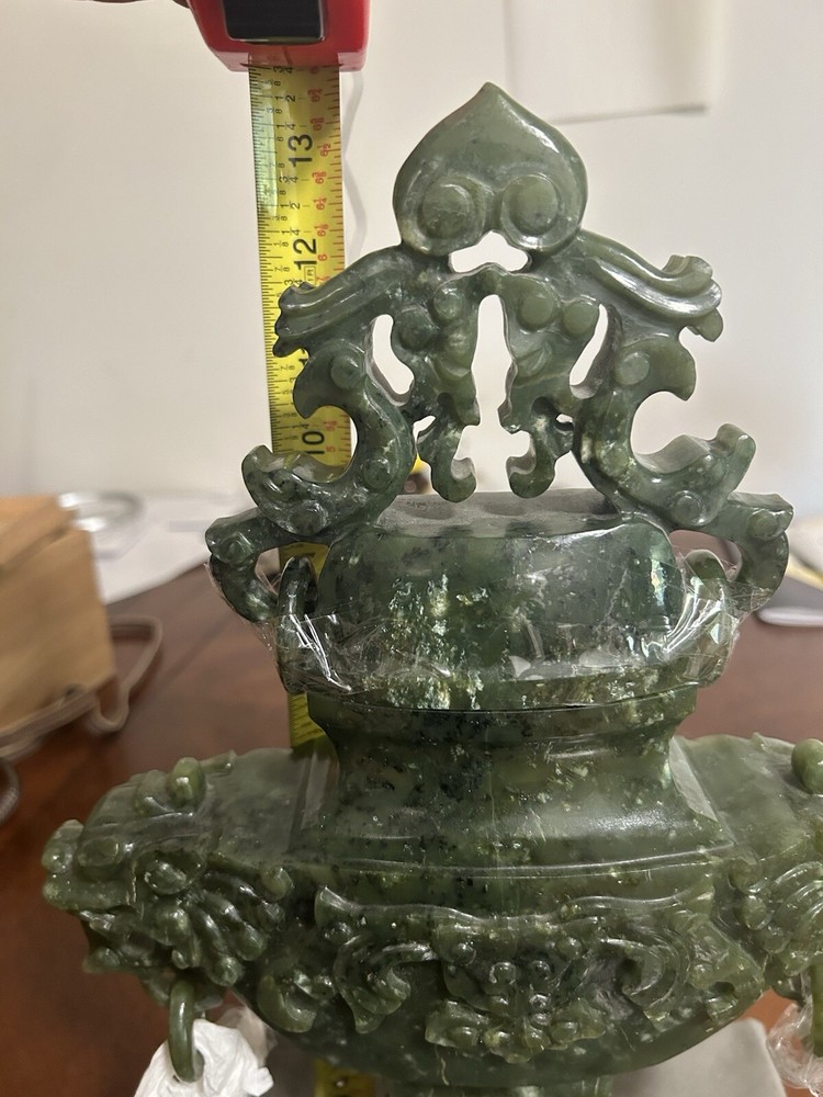 Green Jade Carved